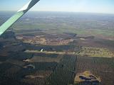 Radiotelescopen bij Westerbork. Klik om te vergroten